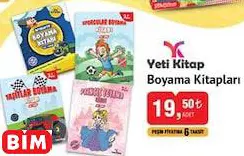 YETİ KİTAP BOYAMA KİTAPLARI